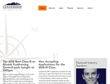 Tablet Screenshot of leadershipsrv.org